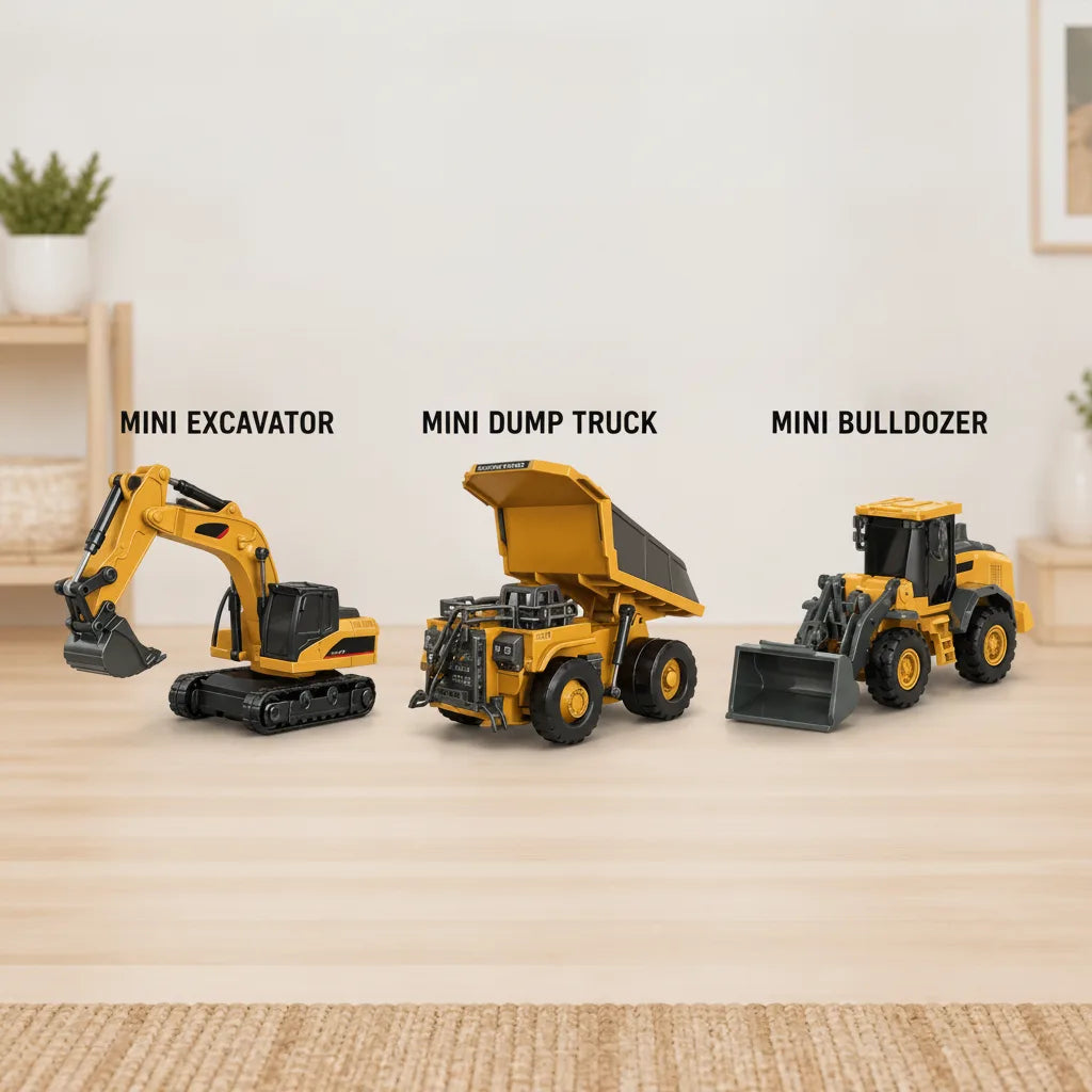 Remote Control Construction Vehicle USB-C Fast Charging