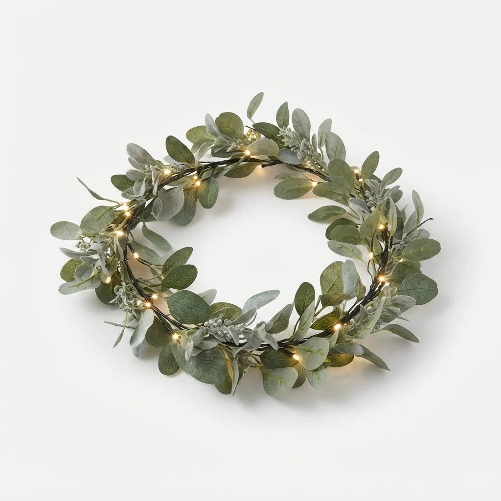 String Lights Olive Branch Warm White LED 2 Meter