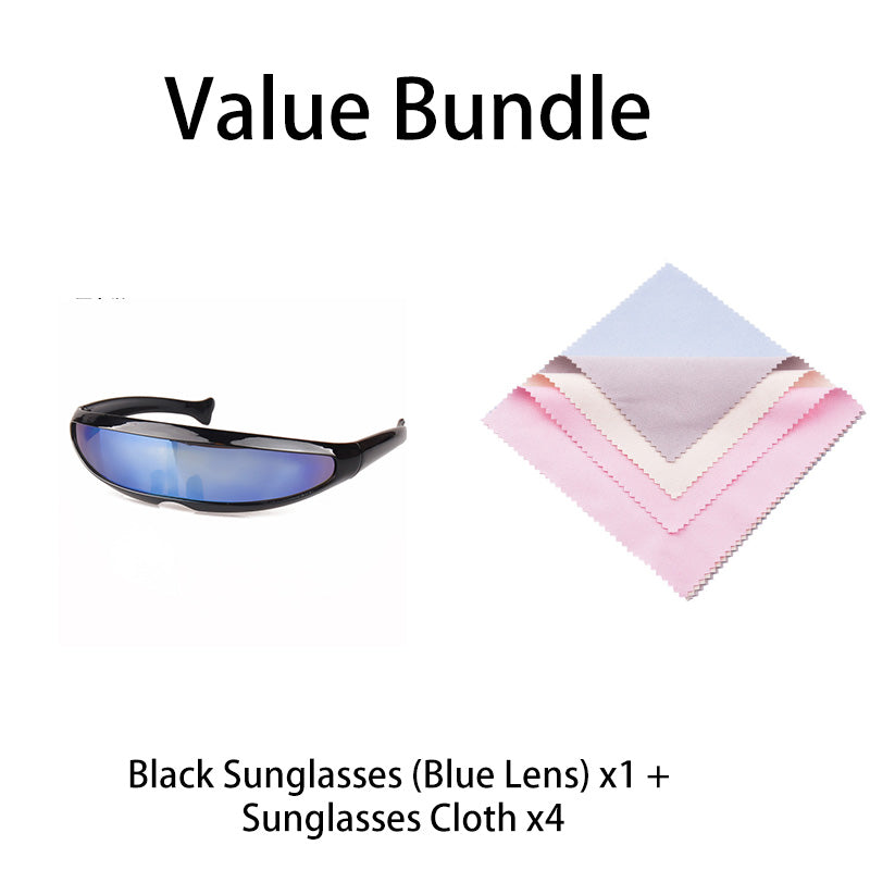 Sunglasses Panoramic Single-Lens Ultra-Light UV Protection