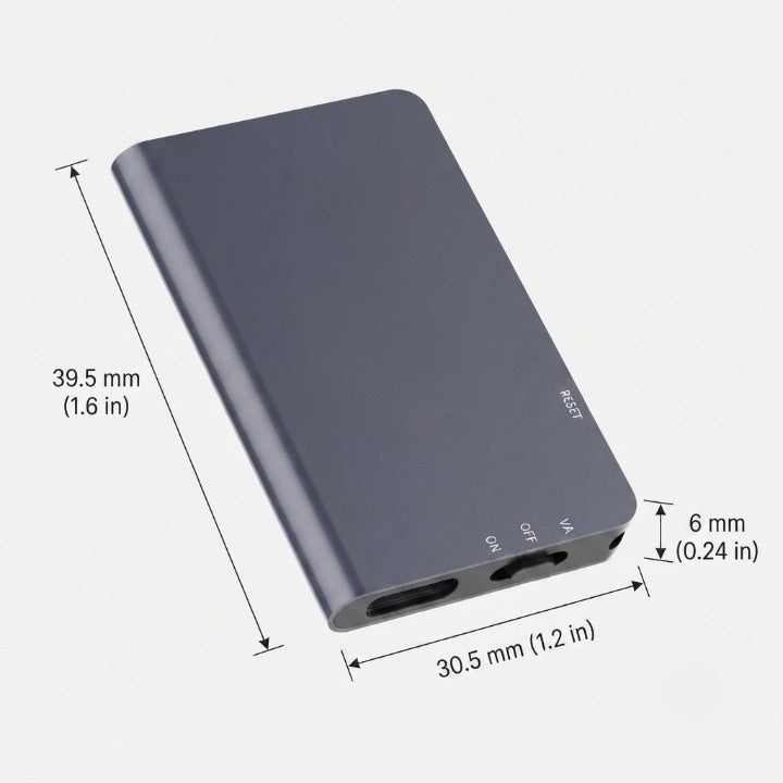 Voice Recorder Voice-Activated USB-C 50-Hour
