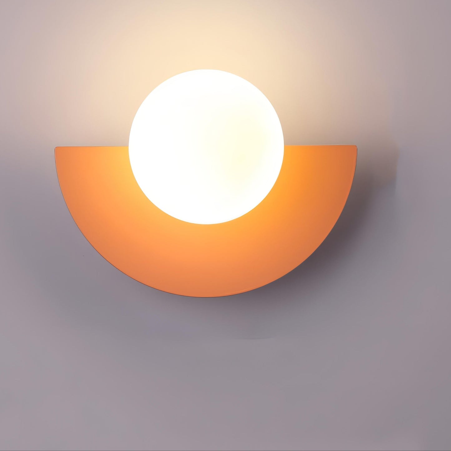 Wall Lamp Nordic Semicircular Adjustable Warm & Cool LED