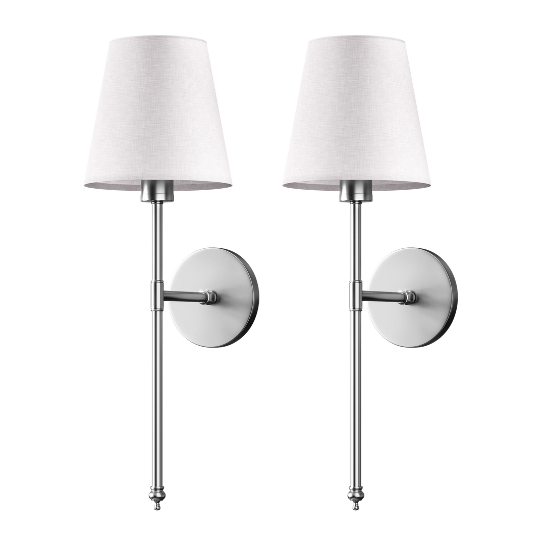 Wall Light Battery-Operated Remote & No-Drill Mount