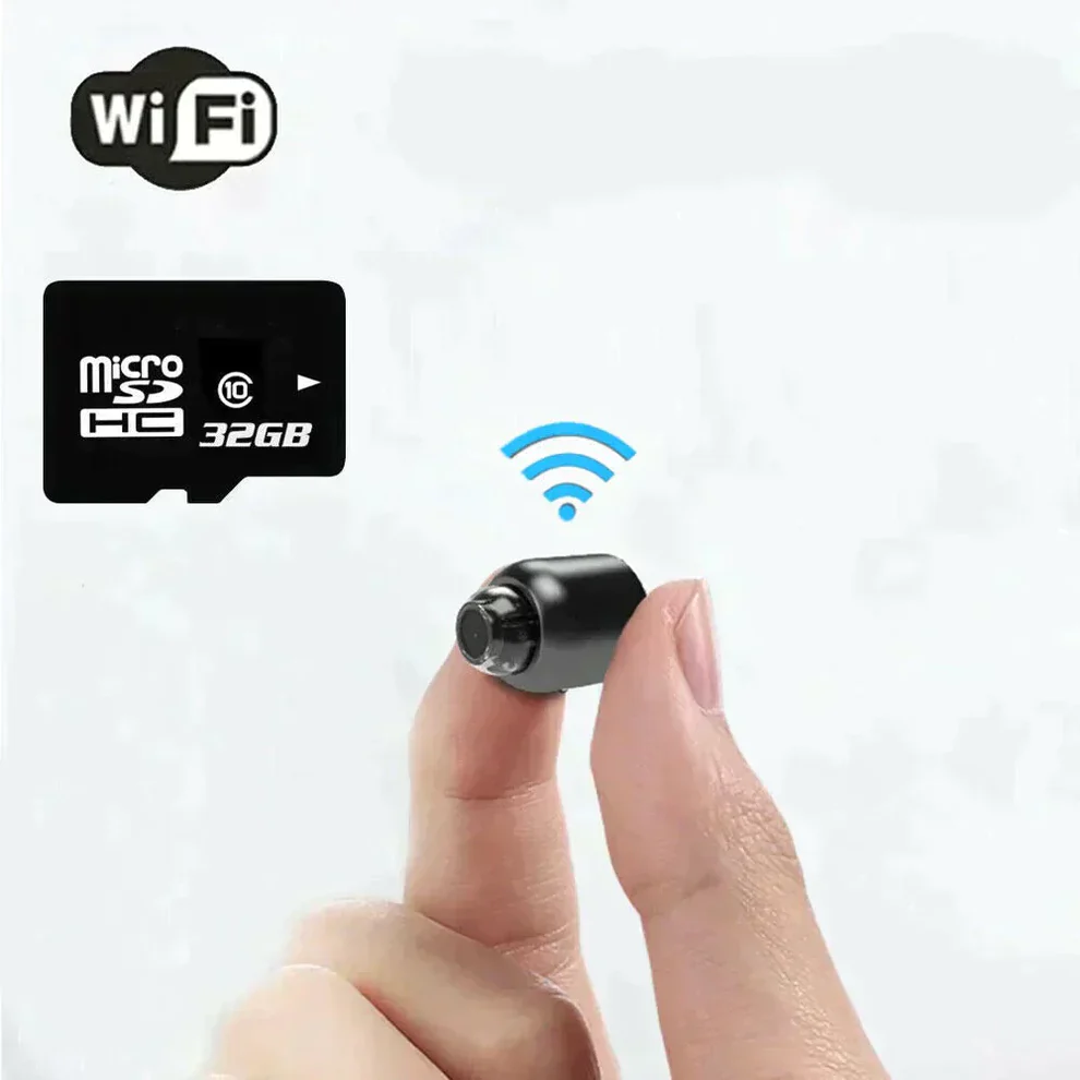 Compact WiFi Surveillance Camera 1080P HD with Night Vision