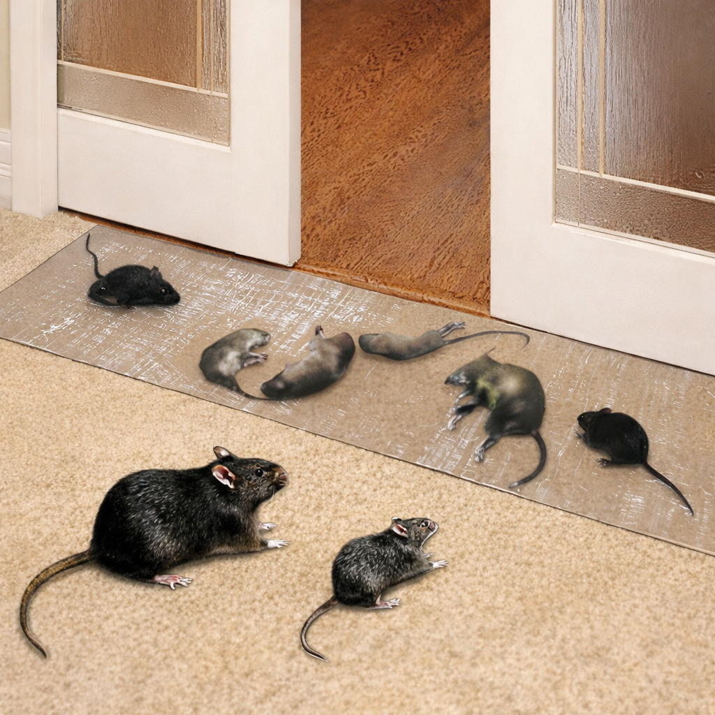 Effective Pest Capture Boards with Durable Adhesive and Waterproof Design