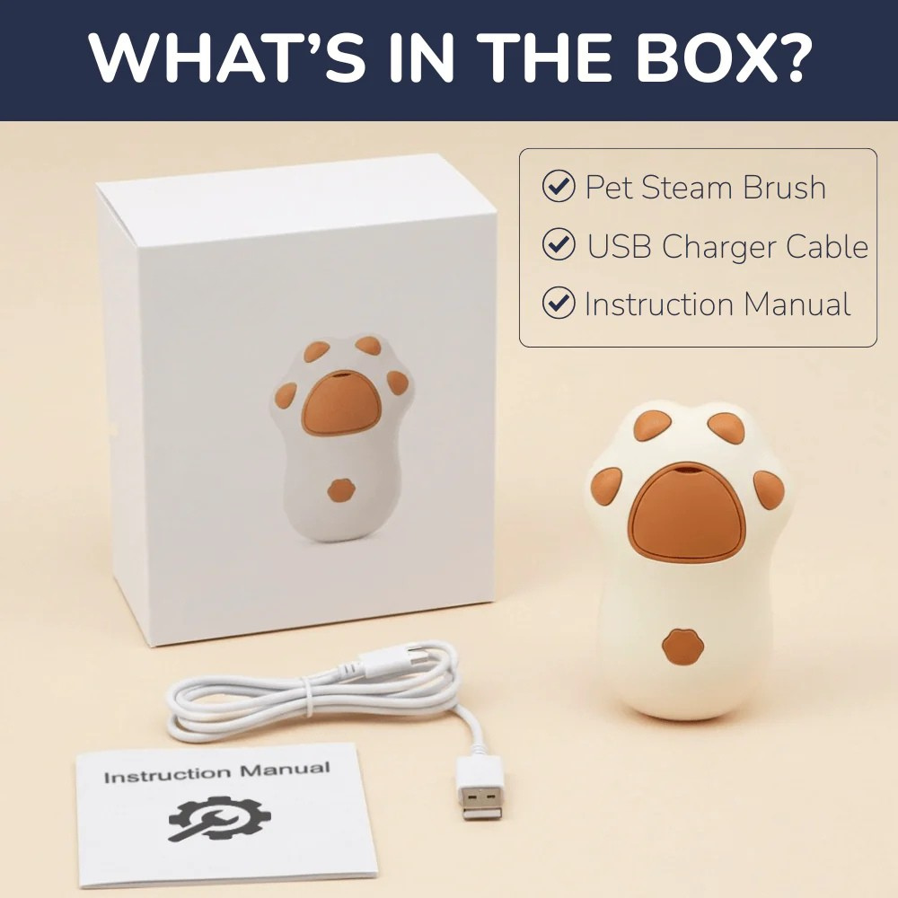 Hydrating Pet Brush with Gentle Silicone Tips