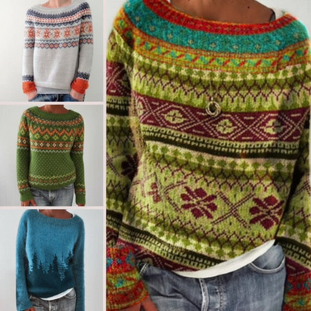 Cozy Classic Knit Pullover for Effortless Winter Style