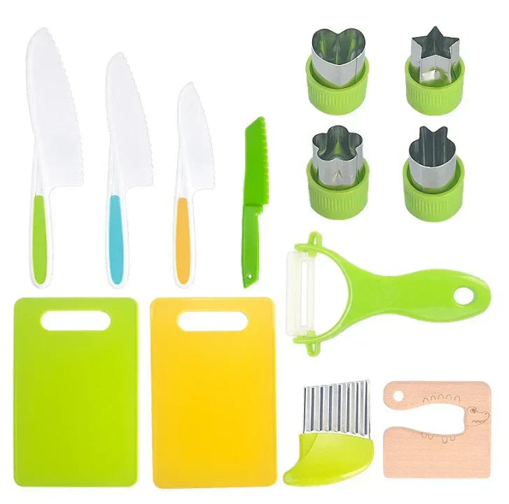 Junior Culinary Kit with Safe Tools for Young Chefs