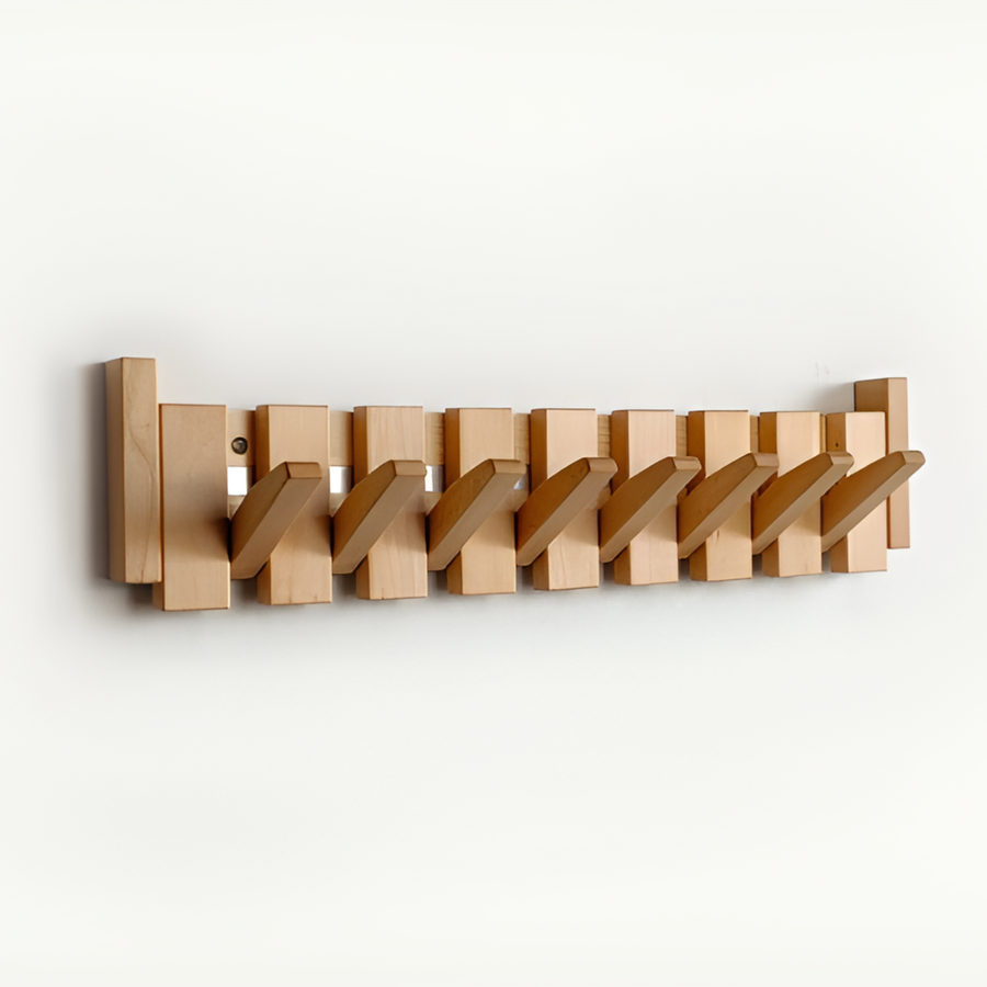 Compact Magnetic Wall Hook Organizer for Stylish Storage