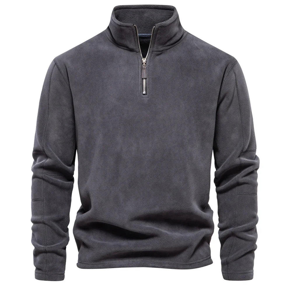 Cozy Fleece Layer for Men: Stay Warm and Stylish