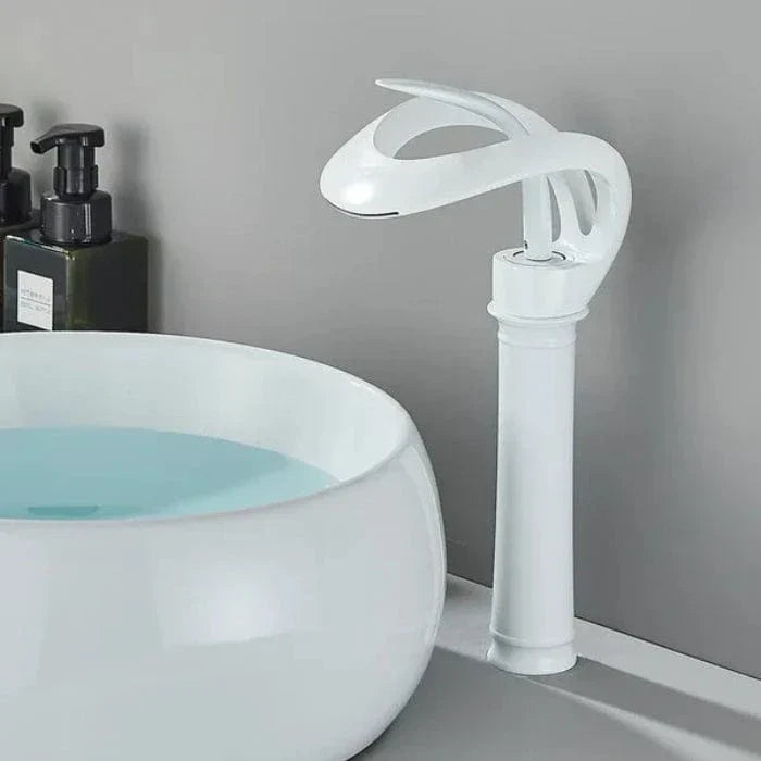 Sleek Waterfall Faucet for a Modern Bathroom Upgrade