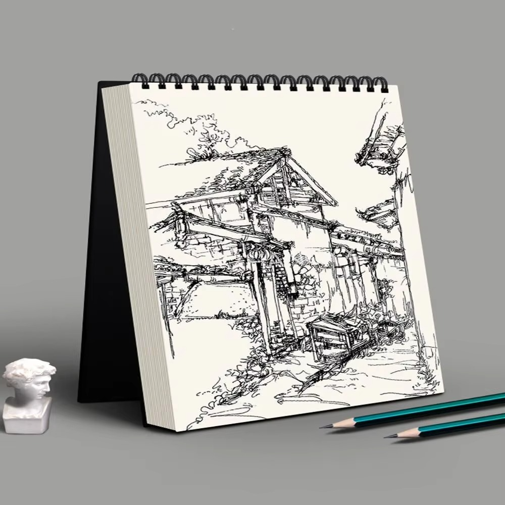 Thick Paper Spiral Sketch Book for Creative Masterpieces