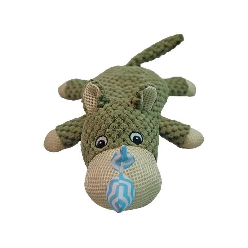 Extra-Large Plush Dog Chew Toy with Interactive Squeaker