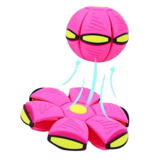 Transforming Disc and Ball for Active Playtime Fun