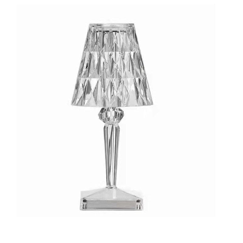 Radiant Gem Table Lamp with Chic Crystal Finish