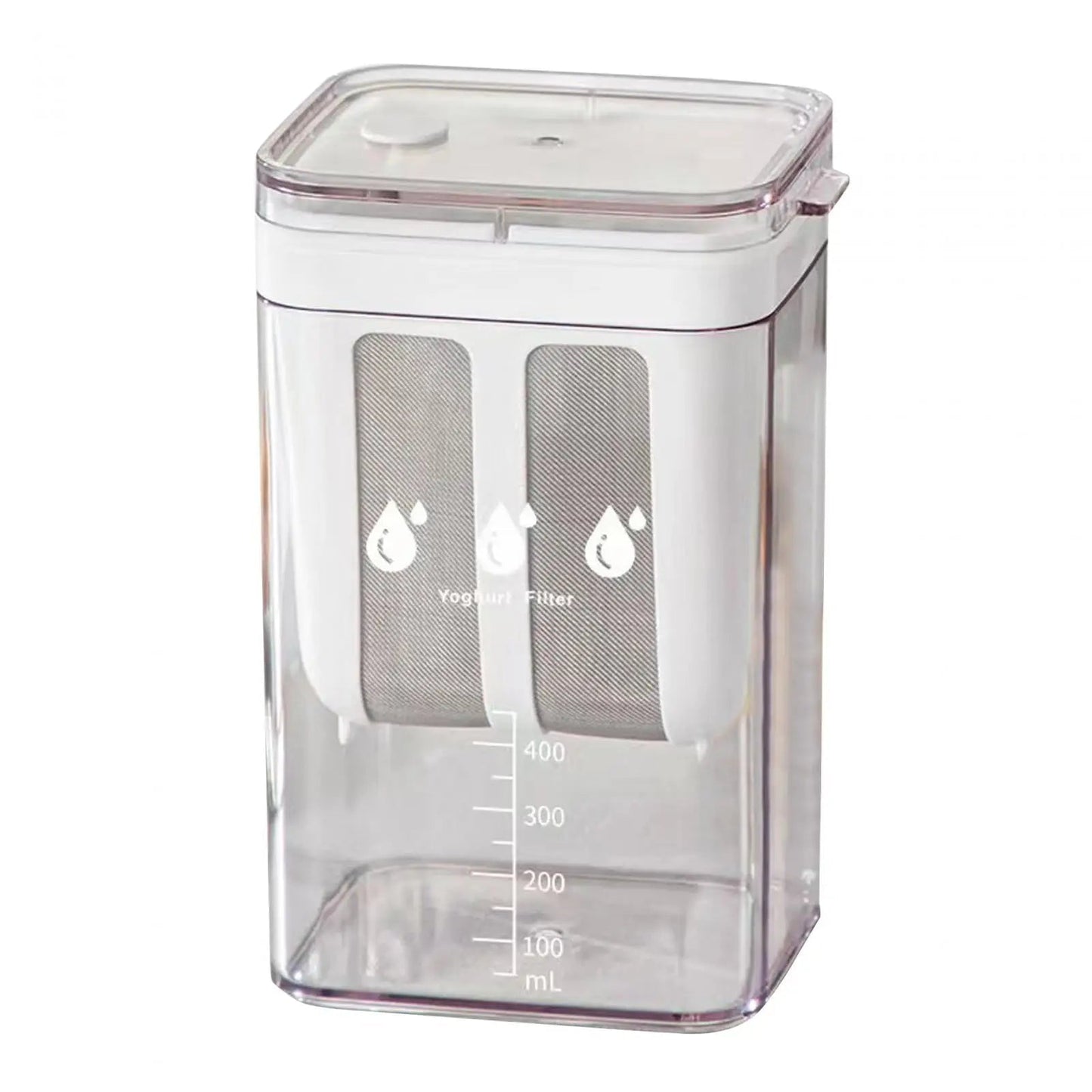 Premium Yogurt Strainer with 1100ml Capacity for Rich Texture