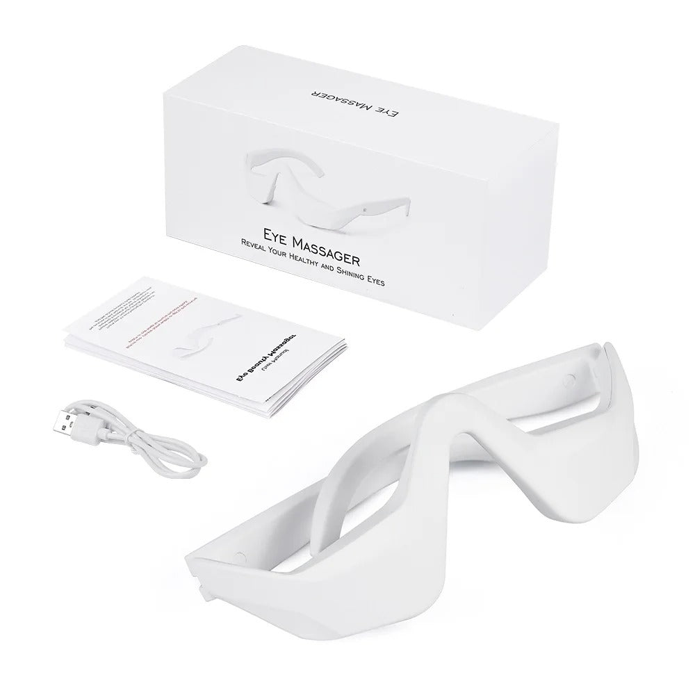 Soothing Eye Relaxer with LED Light and Versatile Settings
