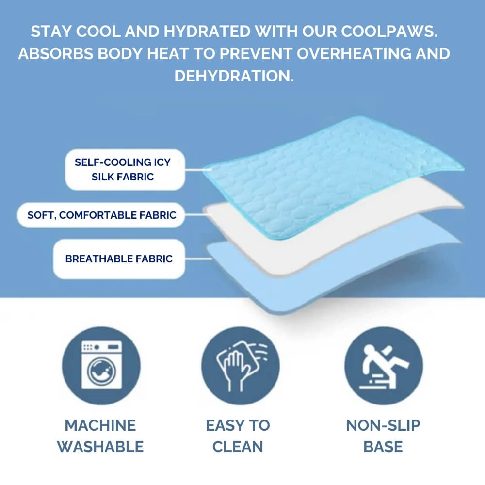 Elevated Comfort Cooling Mat for Dogs with Smart Gel Technology