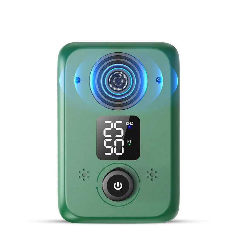 Rechargeable Ultrasonic Bark Management System with LED Display