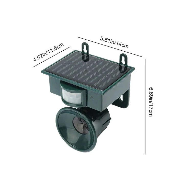 Eco-Friendly Bird Repeller with Motion Detection Technology