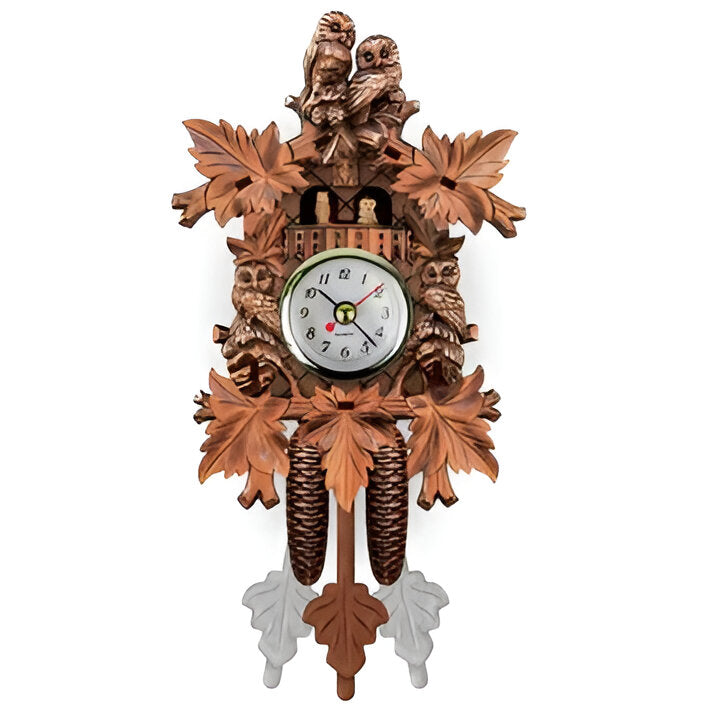 Charming Retro Cuckoo Clock with Handcrafted Elegance