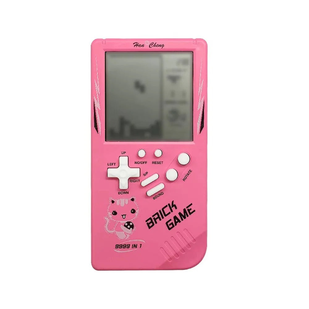 Pocket-Sized Classic Gaming Device for Family Fun