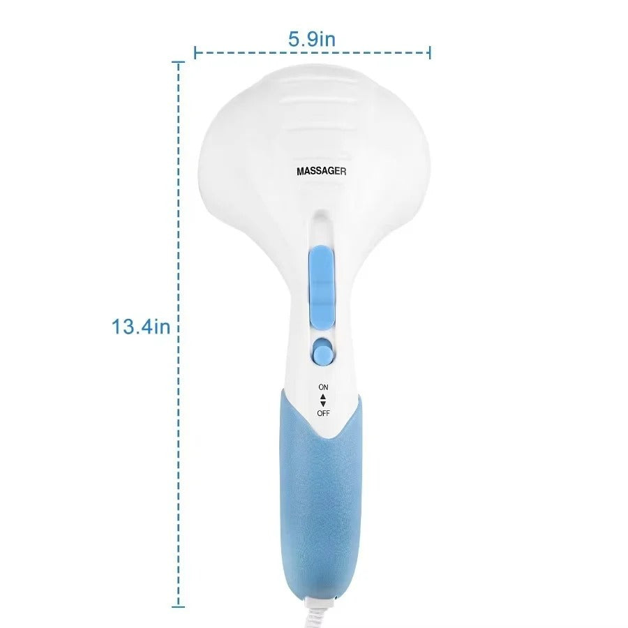 Rechargeable Dual-Head Muscle Relaxation Massager