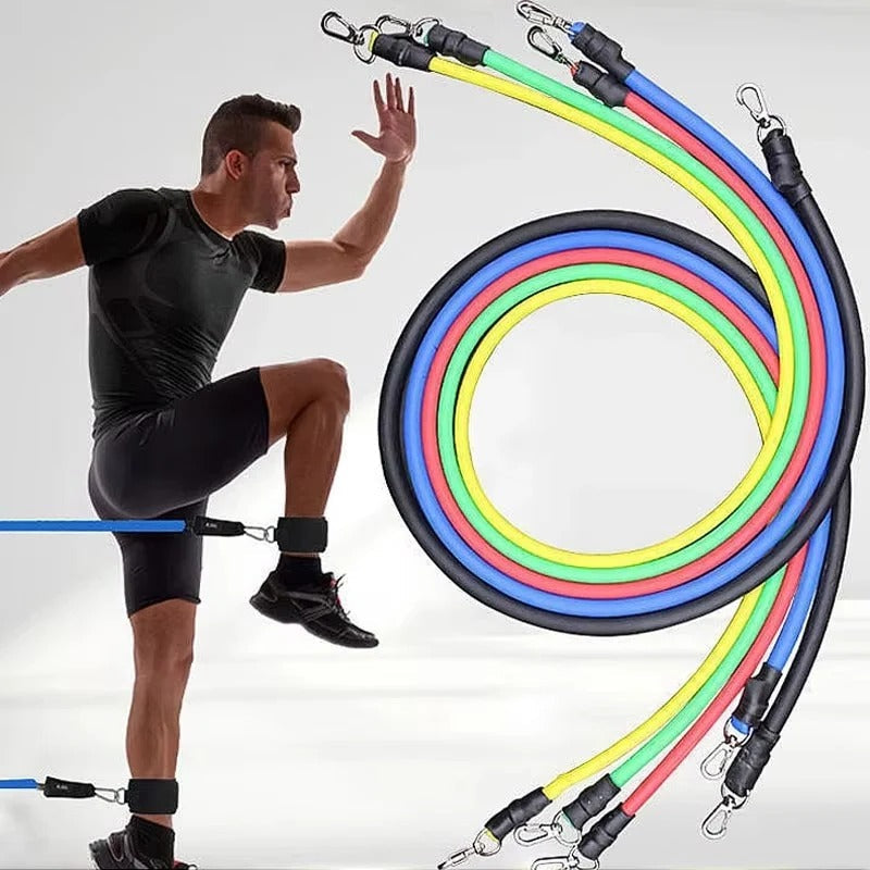 Ultimate Portable Resistance Band Fitness Kit with Accessories