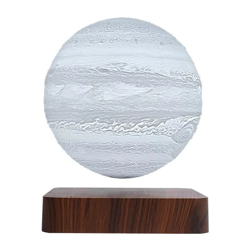 Mesmerizing Floating Cosmic Sphere with Magnetic Base and LED Glow