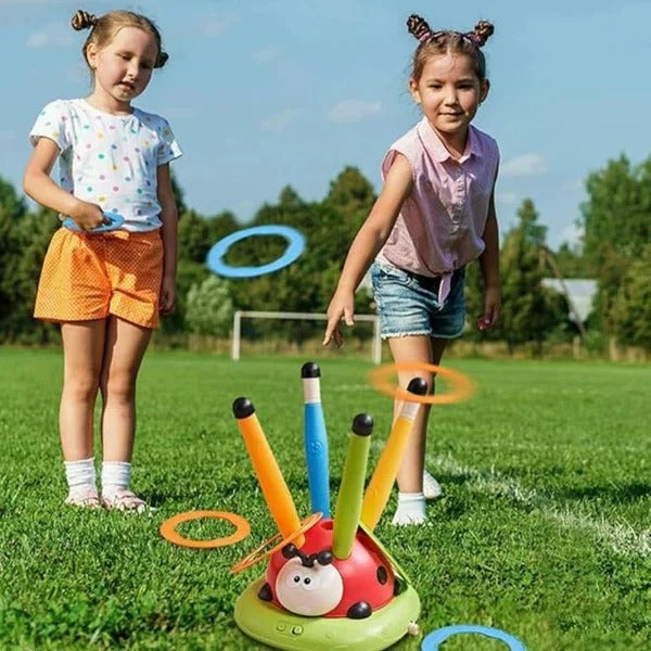 Versatile 3-in-1 Play Set for Kids: Jump, Toss, and Launch