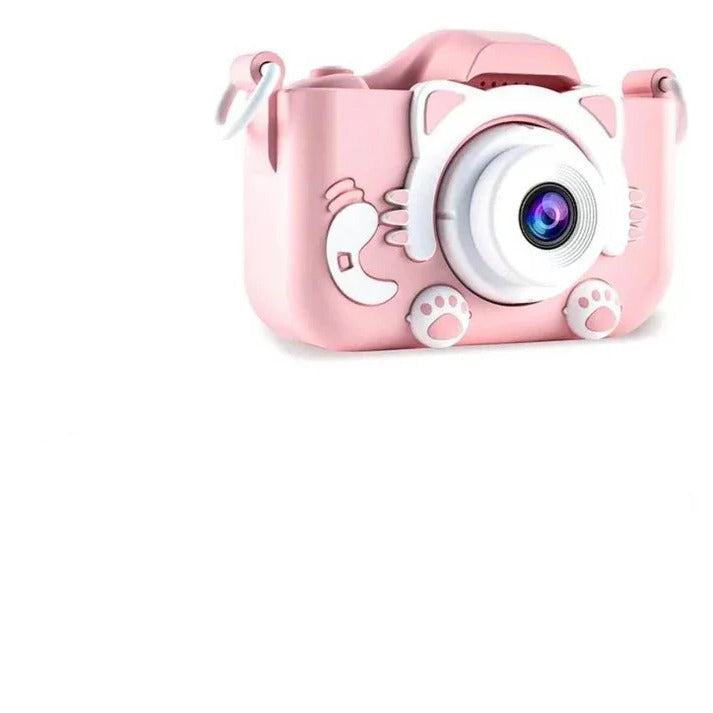Adventure-Ready Kids Camera with Dual Lens and Rechargeable Power