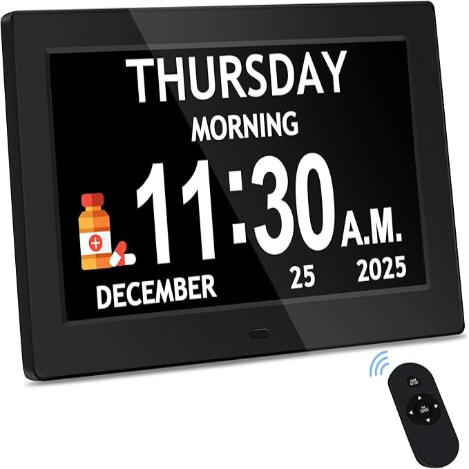 Smart Daily Schedule Clock with Customizable Reminders