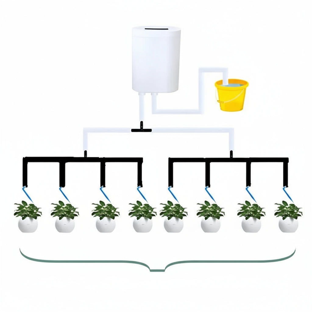 Smart Plant Watering System with Programmable Timer
