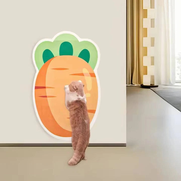 Vertical Cat Scratching Wall Panel for Clawing Fun
