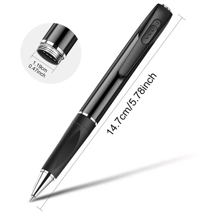 Compact 1080P Video Recording Pen with Audio Capture