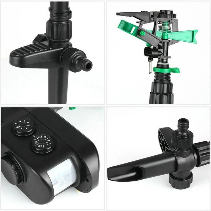 Eco-Friendly Motion-Sensing Animal Repellent Sprinkler