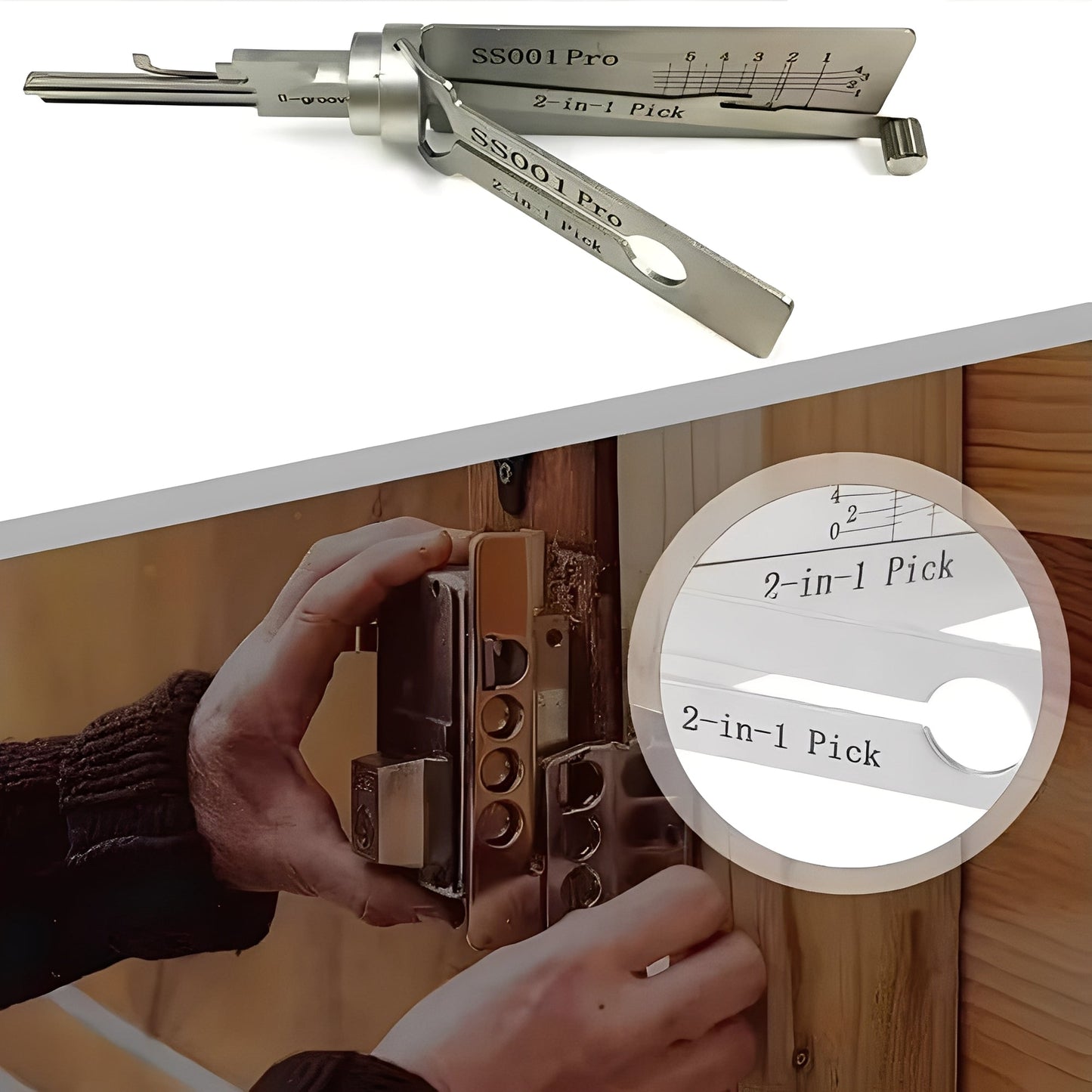 Precision Key Decoder Tool for Professional Locksmiths