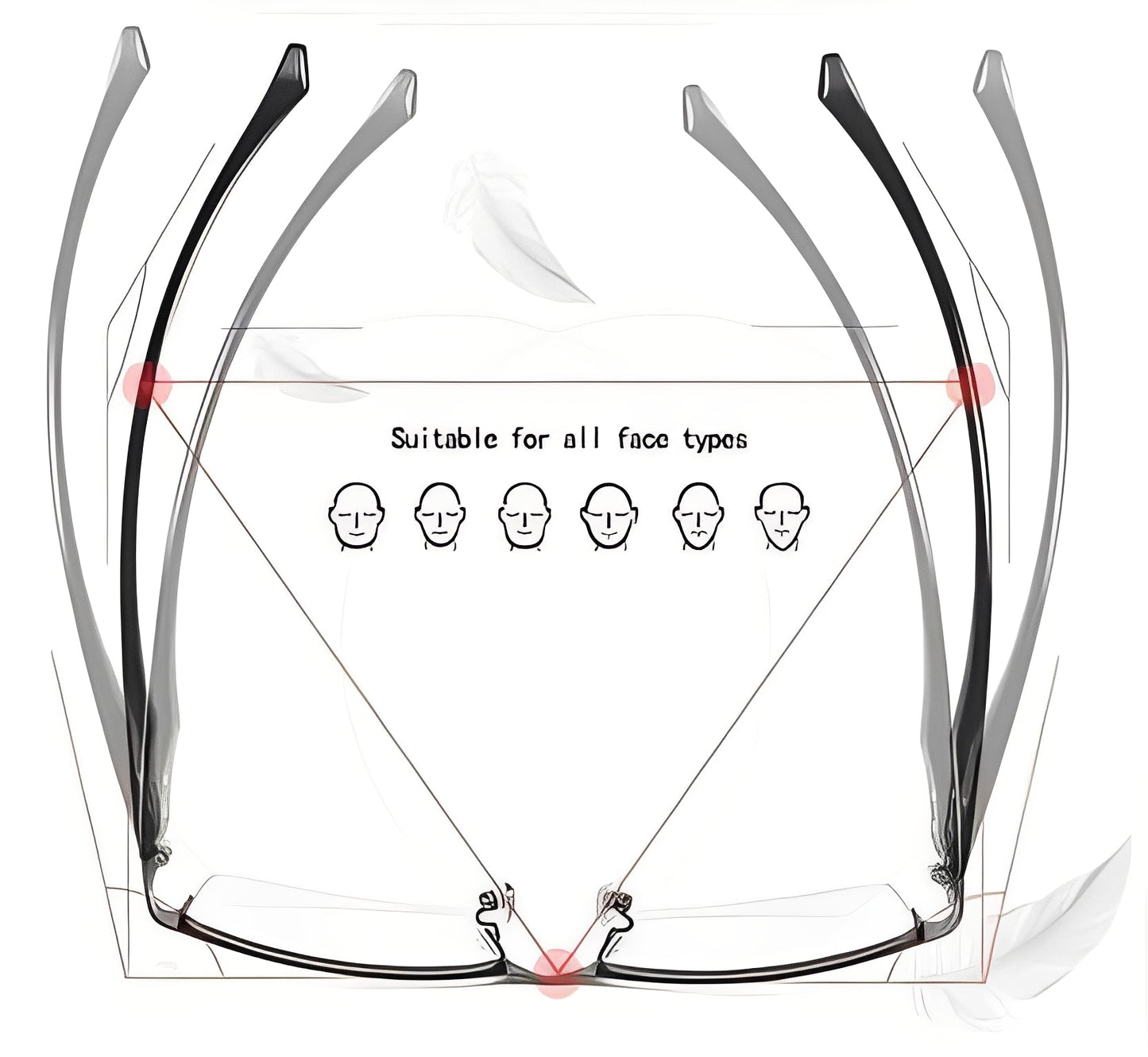Adaptive Vision Sunglasses with Multi-Distance Lens Technology