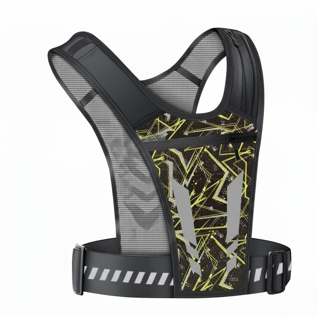 Versatile Running Harness with Secure Phone Pocket