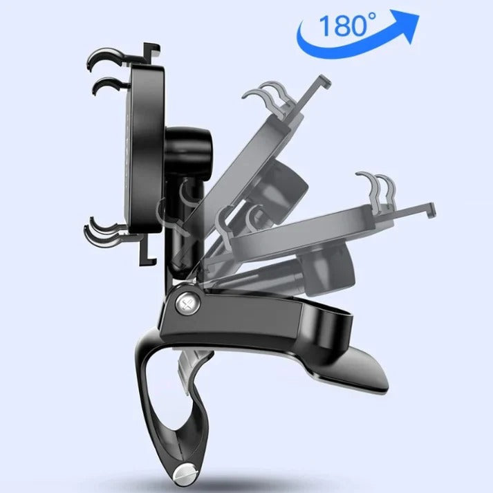 Versatile Car Smartphone Mount with 360° Rotation