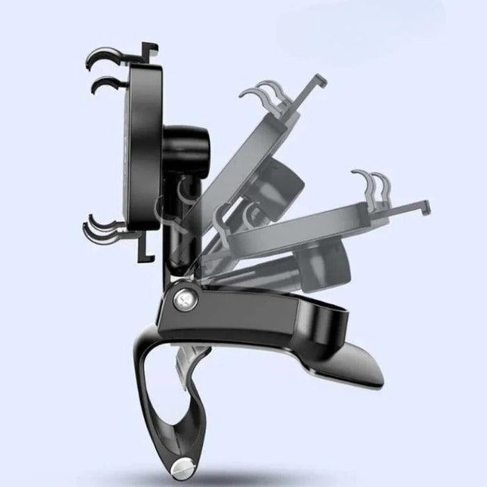 Versatile Car Phone Holder with Adjustable Mounting System