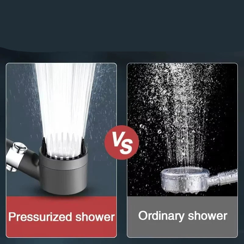 Versatile Shower Head with Integrated Filter and Massage Feature