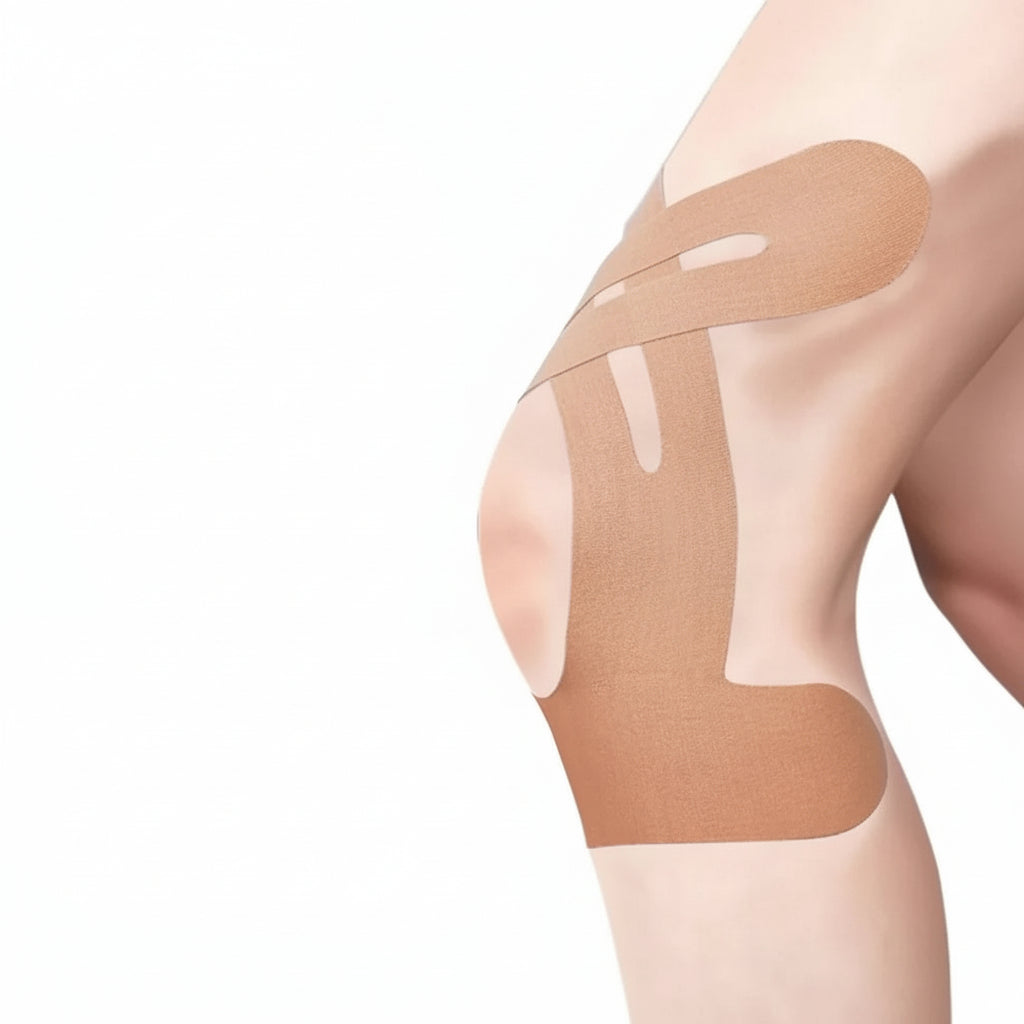 Water-Resistant Support Tape for Active Knee Protection