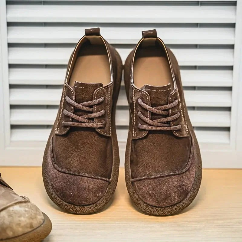 Comfortable Leather Shoes with Arch Support for All-Day Wear