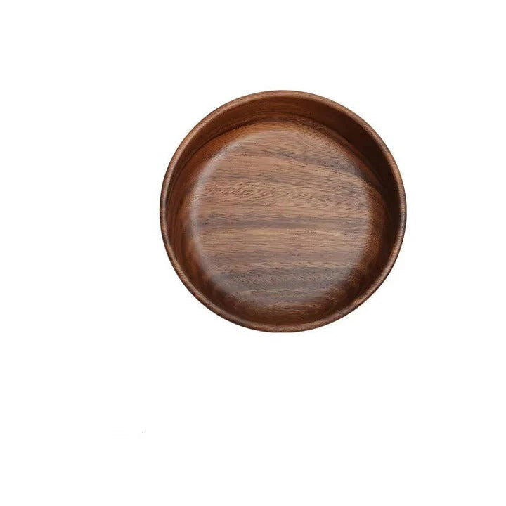 Elegant Walnut Serving Bowls - Set of 2 for All Occasions