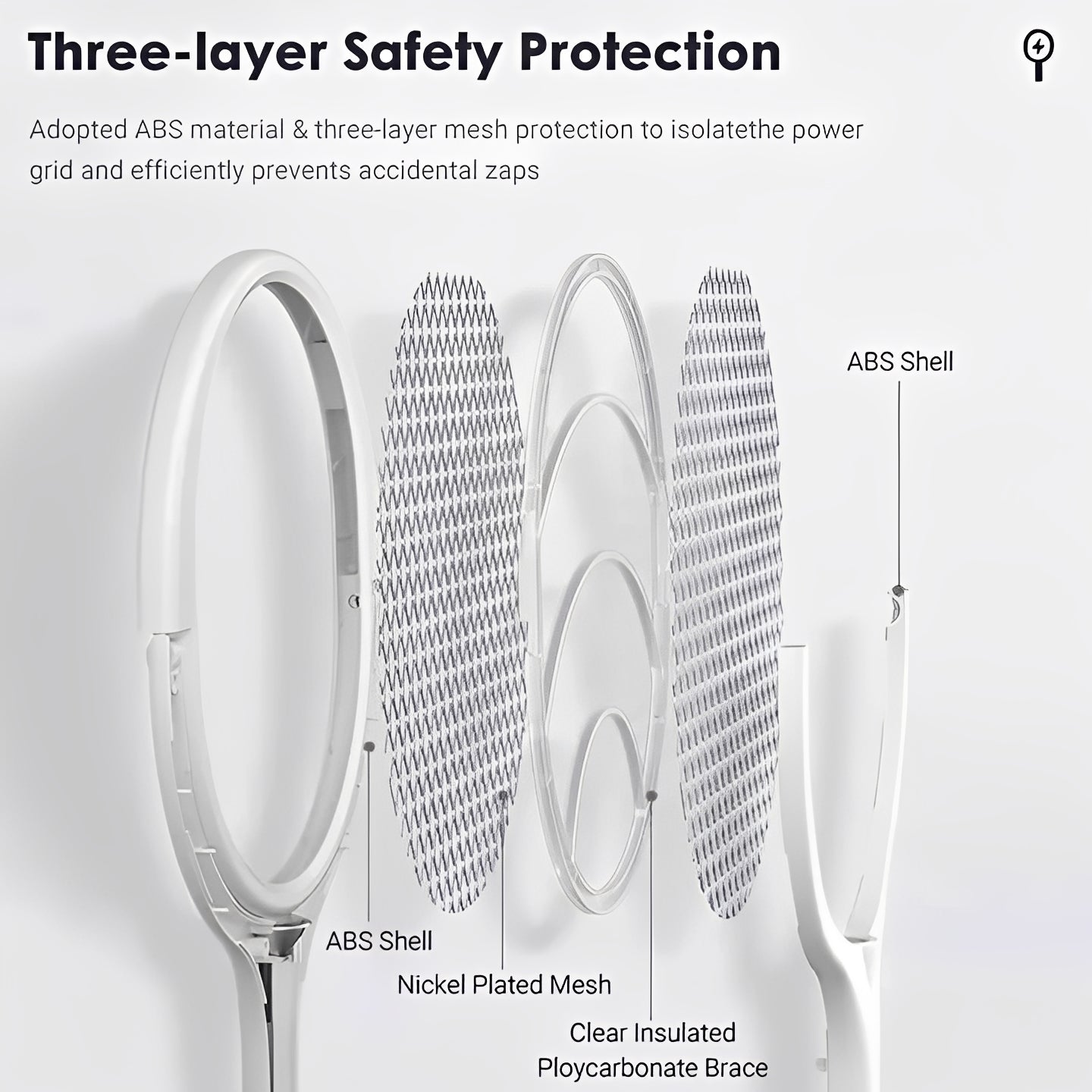Rechargeable Insect Zapper with USB Fast Charging Feature