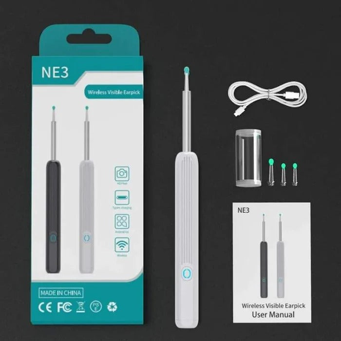 Smart Ear Inspection Tool with Live Camera Feed