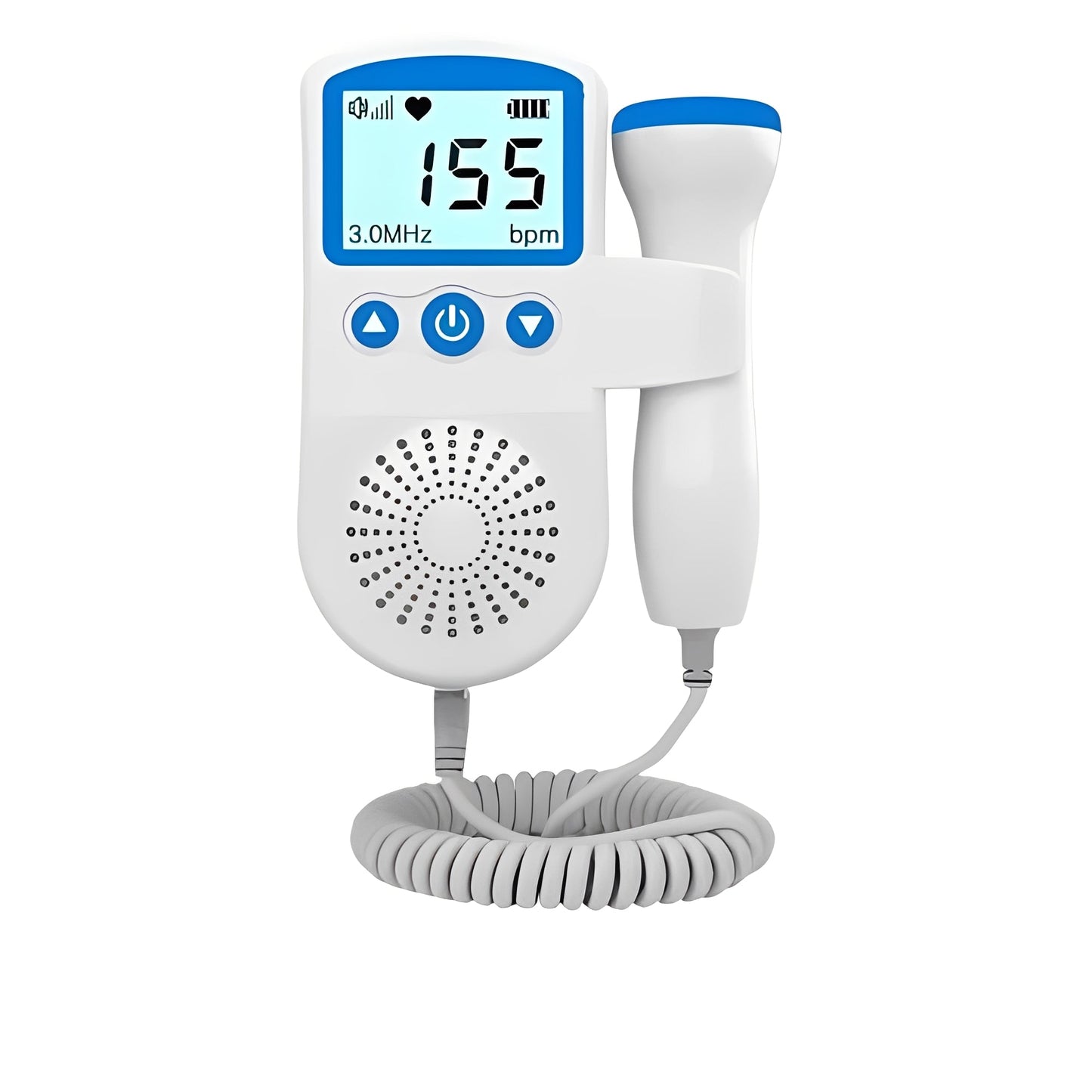 Portable Baby Sound Monitor with LCD Screen and Speaker