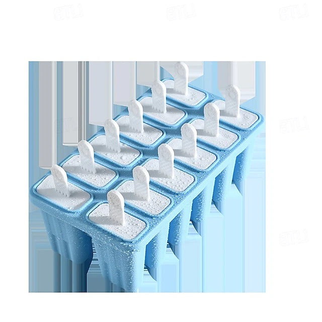 Versatile Silicone Ice Pop Maker with Reusable Sticks for Homemade Treats