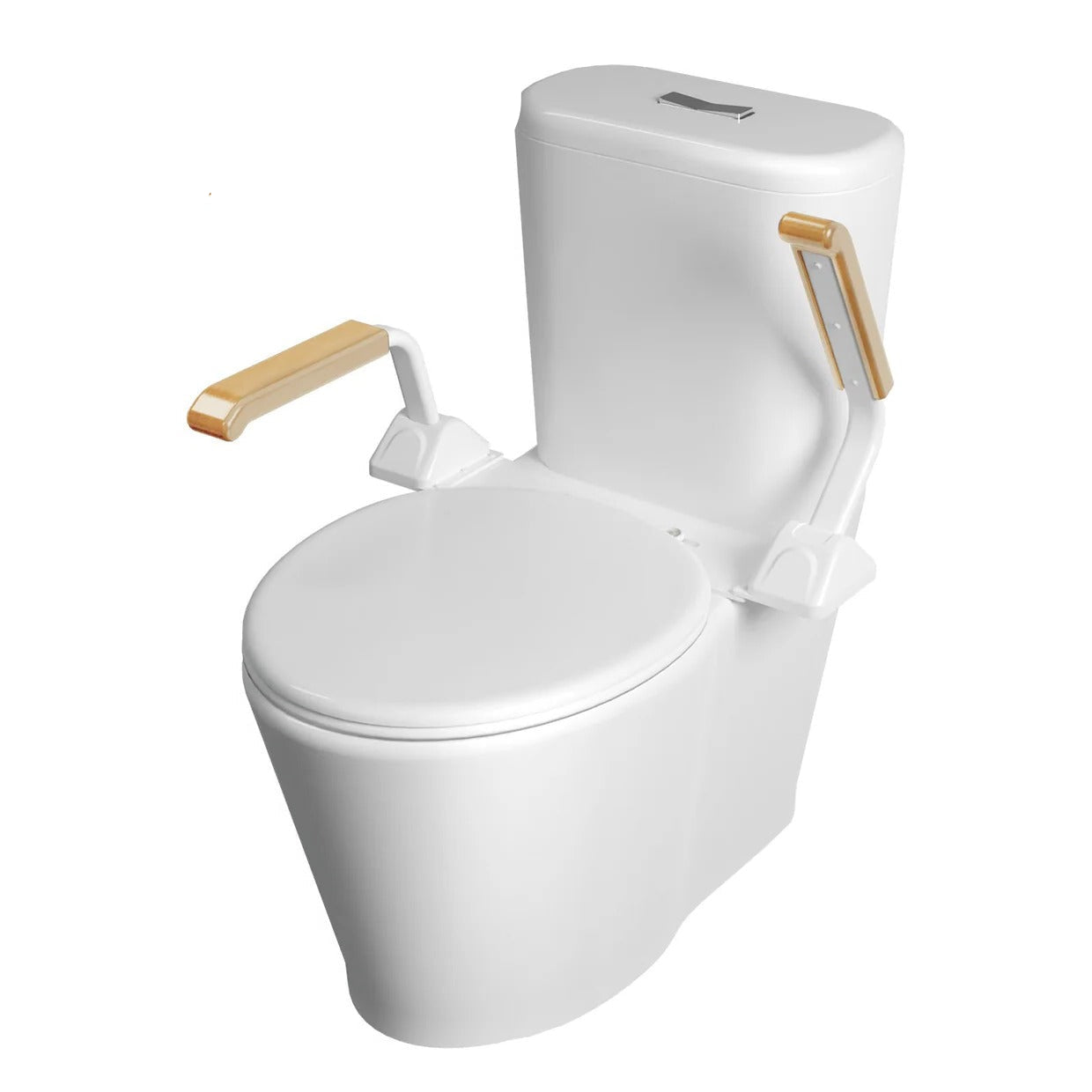 SafeLift Toilet Support System with Adjustable Handles