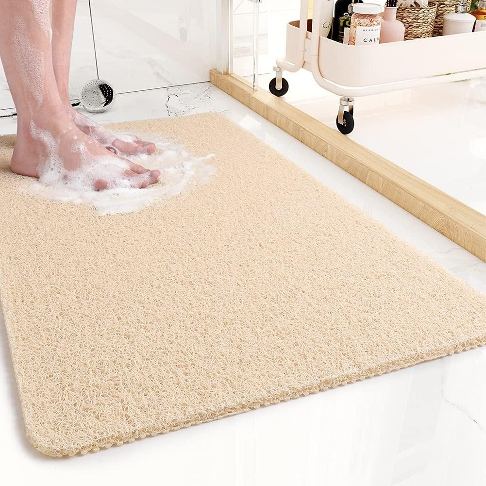 Anti-Slip Bath Mat with Soft, Absorbent Surface